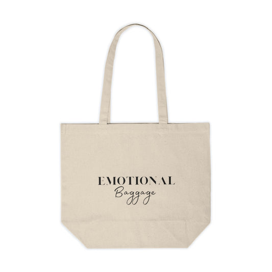 Emotional Baggage Canvas Shopping Tote