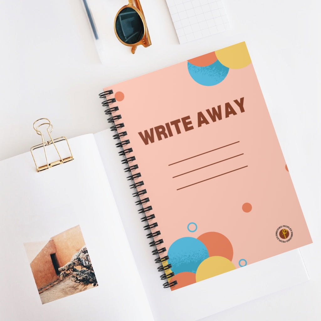 Write Away Spiral Notebook