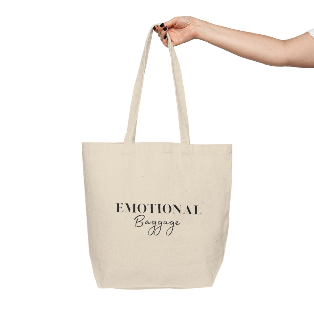 Emotional Baggage Canvas Shopping Tote