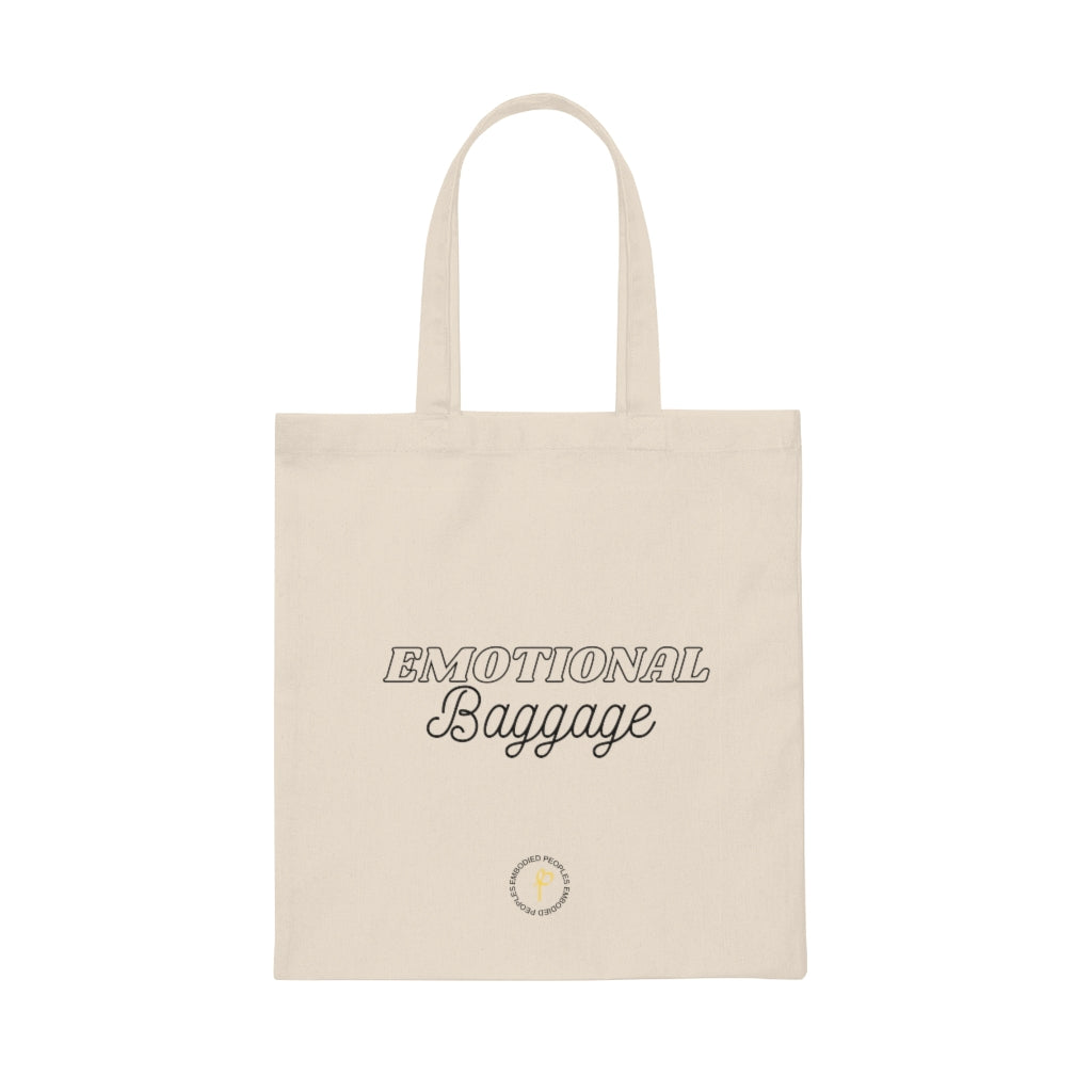 Emotional Baggage Canvas Tote Bag