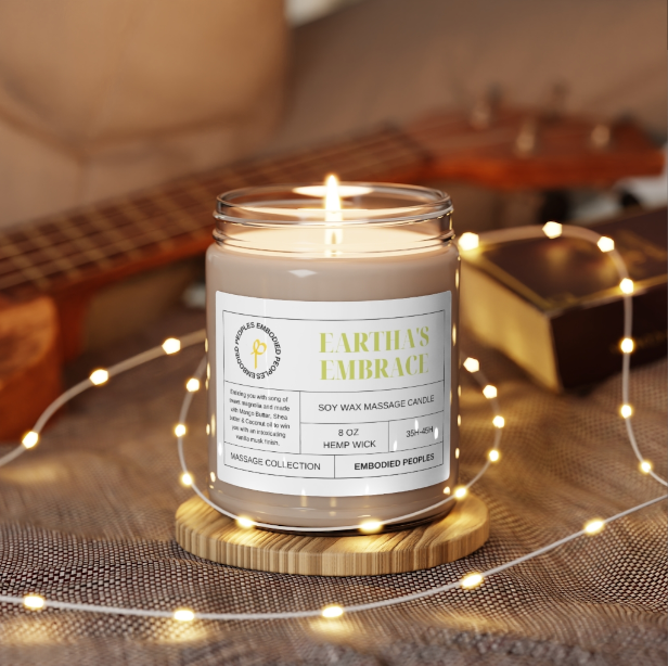 1A. Eartha's Embrace Massage Candle