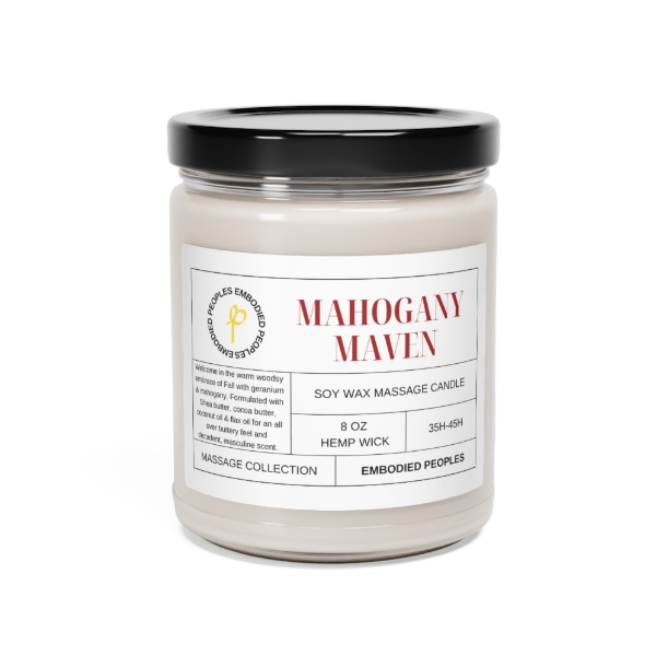 5A. Mahogany Maven Massage Candle