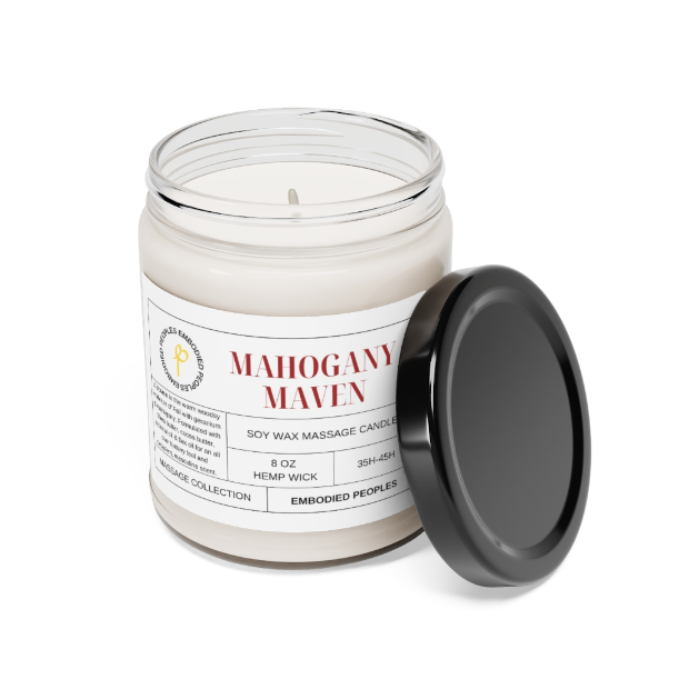 5A. Mahogany Maven Massage Candle