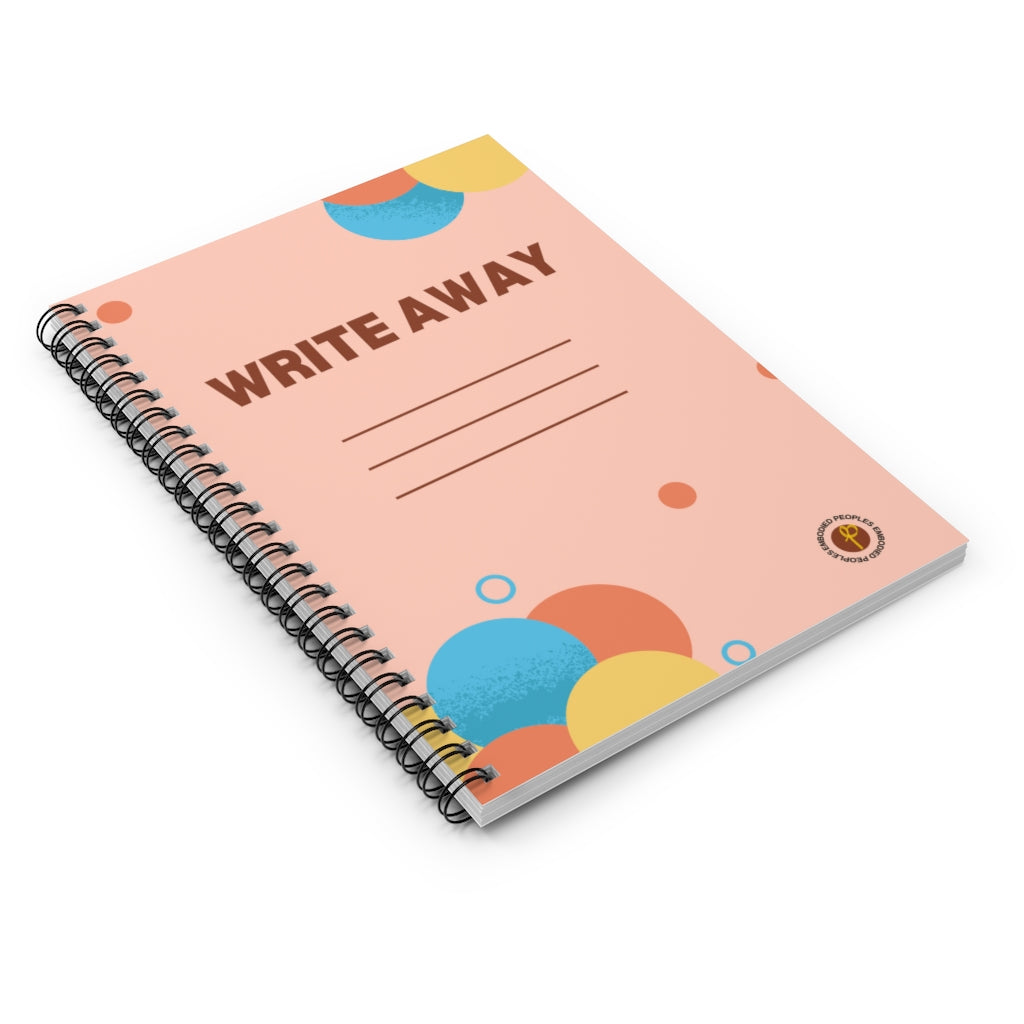 Write Away Spiral Notebook