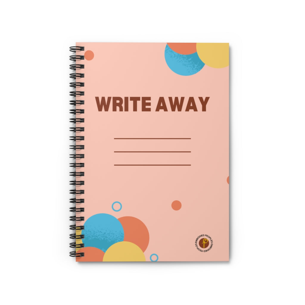 Write Away Spiral Notebook